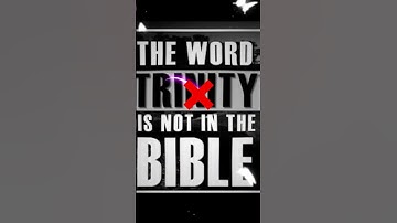 Jesus Is the GOD and The Trinity is NOT Logical... Prove Me Wrong!