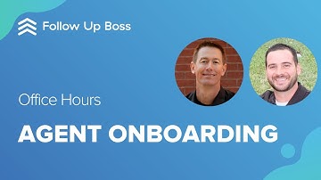 How to Improve Agent Onboarding