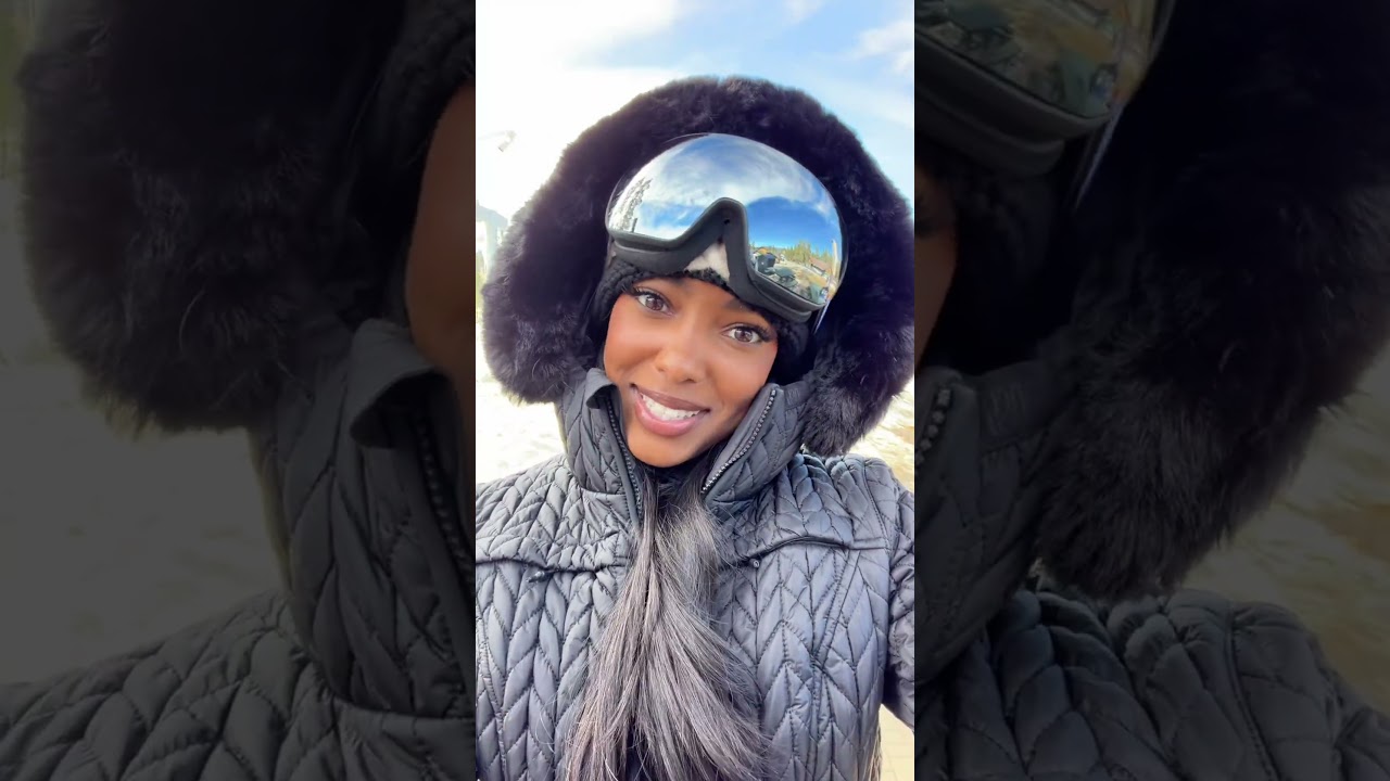 First time on the mountain with my boo 