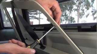 GoWesty : Sun Shade Install for Right Rear Window - EV Winnebago
