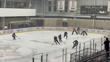 Pittsburgh Penguins power play drill