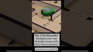 Mai-Z the MouseBot goes Ultra-Sonic! #microbit #codingforkids #stem