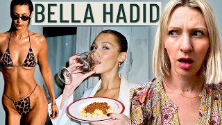 Dieian Tries Bella Hadids Model Diet To Stay Lean Huge Almond Mom Fail