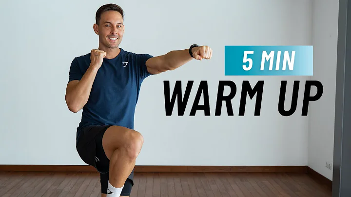 5 MIN WARM UP | Do This Before Your Home or Gym Workouts