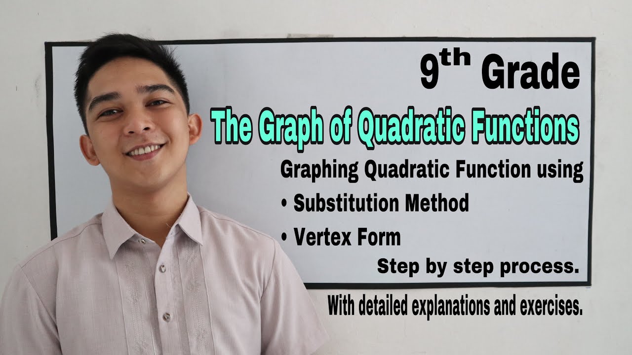 The Graph of Quadratic Functions ( Parabola ) I Señor Pablo TV
