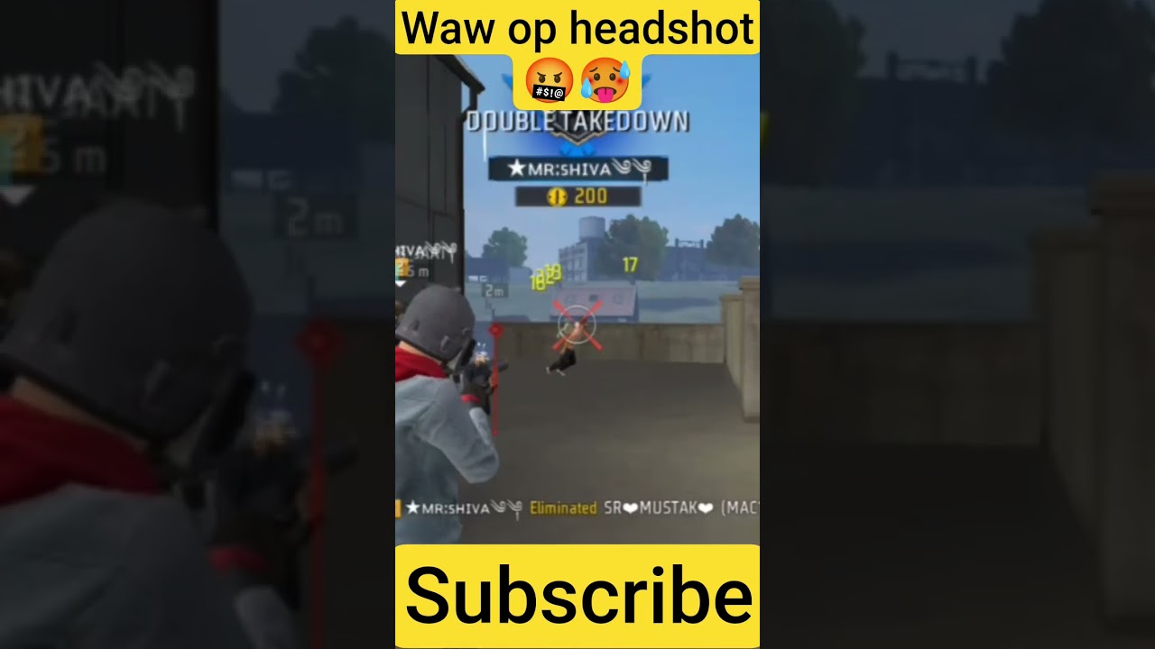 waw op headshot 🤬🥵 