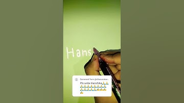 comment your name I am waiting #hanshika #thependream #calligraphy