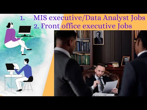MIS Executive/Data Analyst and Front office executive jobs in Dehradun