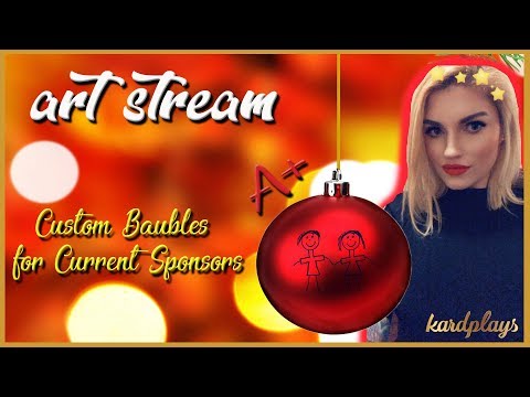 kardplays | Art and chill stream | Sponsor Baubles | 11/10 Artist - kardplays | Art and chill stream | Sponsor Baubles | 11/10 Artist