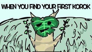 Details When You Find Your First Korok (Comic Dub) - A TOTK Animation Guide