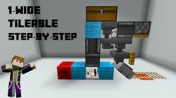 Easy Tileable Minecart Loader (JAVA 1.16/1.17) Step-by-Step Tutorial