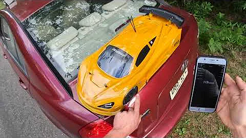 Arrma limitless Castle 1650 xlx2 McLaren body 3rd run6s