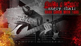 "Angry Chair" - Alice in Chains | Bass w/ Tabs (HD Cover | 1080p)
