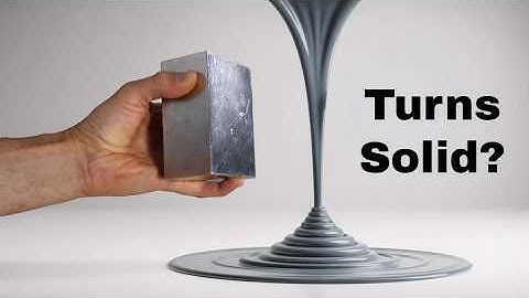 This Liquid Freezes Around Magnets