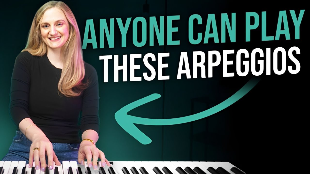 5 EASY Arpeggios For Piano Beginners