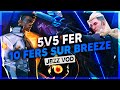 Je cast un match de 10 fers sur breeze a mourir de rire