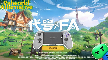 Palworld "Code/FA" Mobile Controller Support Gameplay #GamesirG8