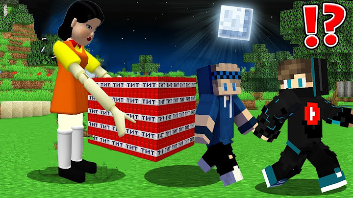 ماين كرافت لكن دمية لعبة الحبار دمرت المدينة 😱😨 #فلم_ماين_كرافت