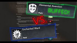 Ele Aversion VS Enchanted Ward - SHIRK HEALS NERF! FROST ARCHER Build BUFFS! - New World Patch 3.0.2