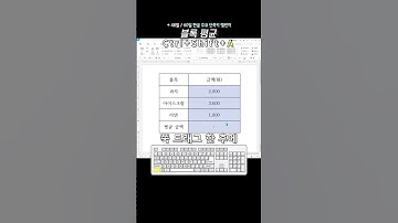 아침에 한글 하나 +48일 | 블록 평균 (CTRL+SHIFT+A) | 한글 단축키 60개 외우기 챌린지