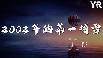 雨花石 - 石頭『2002 年的第一場雪』【動態歌詞Lyrics】