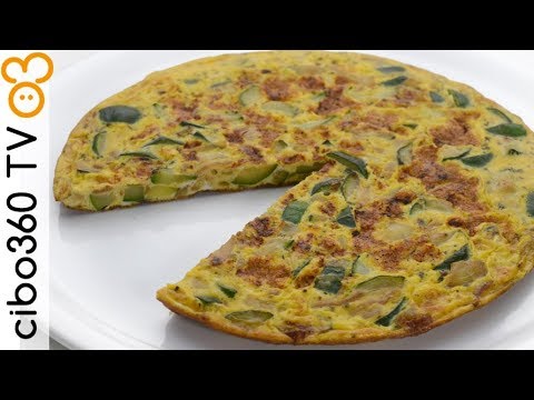 Video: Tortillas Di Zucchine Con Cipolle E Ciccioli