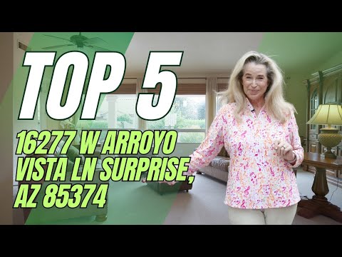 16277 W Arroyo Vista Ln, Surprise, AZ home video tour