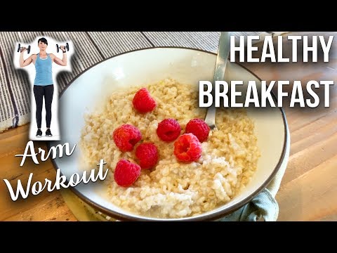 MY FITNESS JOURNEY DAY 11 OF 30 | Breakfast Ideas & Arms Workout ! | Eman - MY FITNESS JOURNEY DAY 11 OF 30 | Breakfast Ideas & Arms Workout ! | Eman