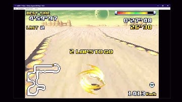 F-Zero Climax Sand Ocean: Key Break 2 with Wonder Wasp (no speed cap)