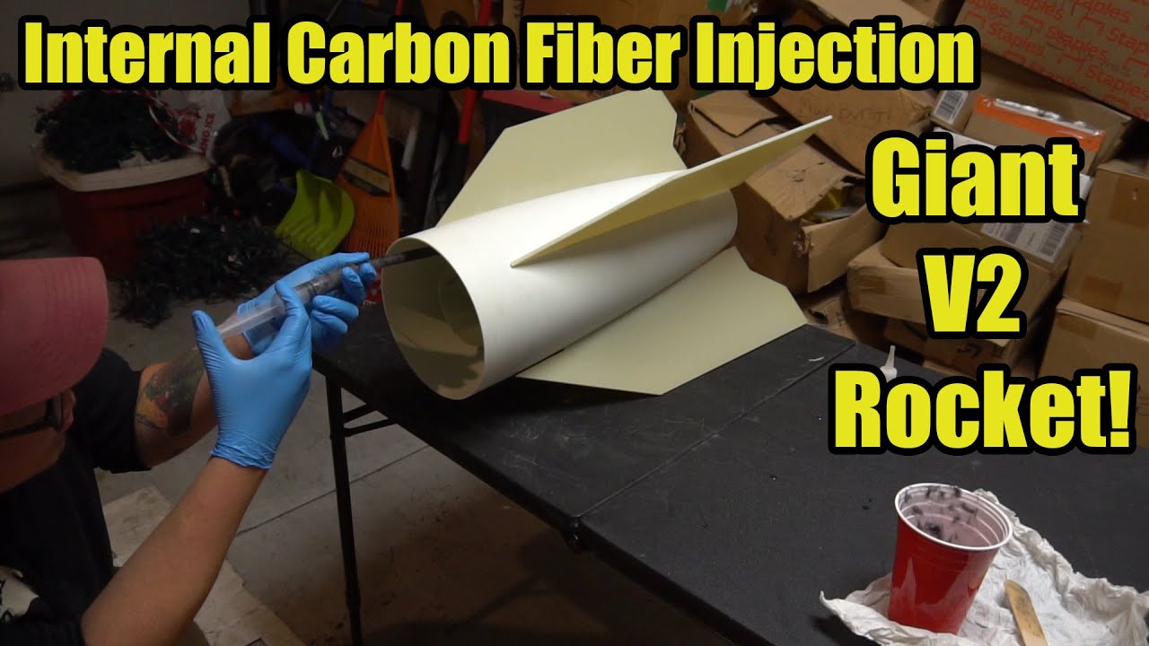 Carbon Fiber Injection! Internal Fillets on the Giant Scale V2 Model