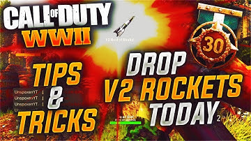 HOW TO DROP EASY V2 ROCKETS IN WW2! V2 ROCKETS TIPS & TRICKS!