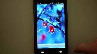 A Touch of Snow - Live Wallpaper for Android screenshot 4