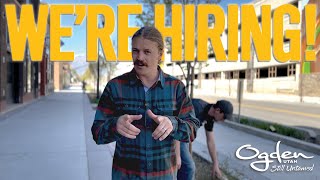 We're Hiring! | Ogden City Utah