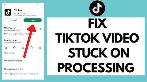 How To FIX TikTok Video Stuck On Processing (Quick & Easy!)