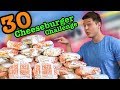 30 mcdonalds cheeseburger challenge 9000 kalorien