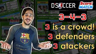 Score! Match: 3 is a CROWD! 3 Defenders, and 3 Attackers. (Crazy tactics and offensive formation) screenshot 2