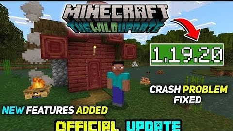 Minecraft Pe 1.19.20 Official Version Released | Minecraft 1.19.20 Crash Problem Fixed