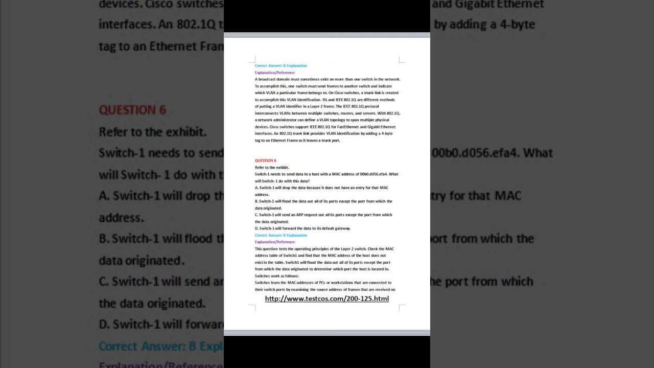 2017 Great Cisco 200-125 VCE Exam Study Guides