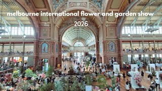  Visiting The Melbourne International Flower and Garden Show 2026