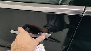 Paint code on a tesla