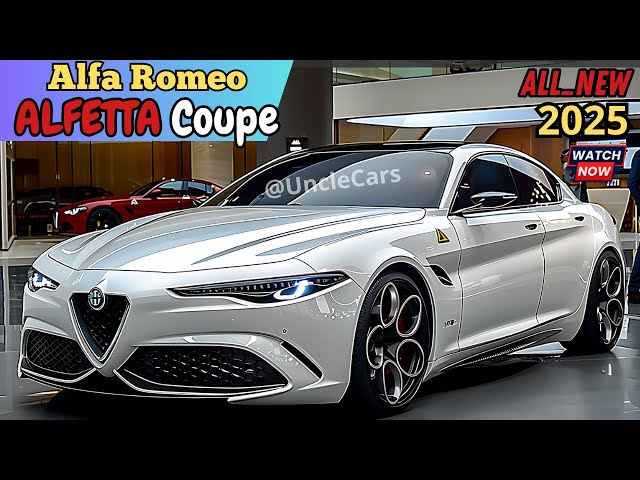 ALL NEW 2025 Alfa Romeo Alfetta Coupe - Driving Perfection