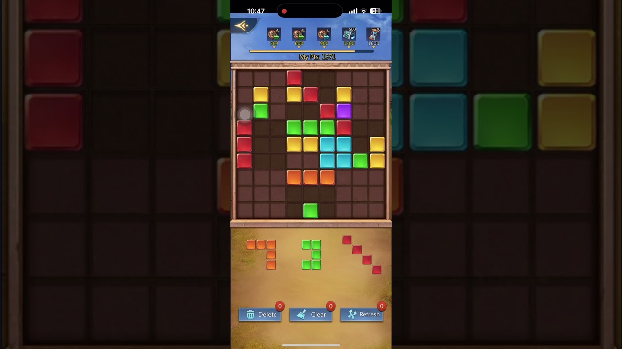 Puzzle and Conquest: Tetromino Master event - 2nd attempt