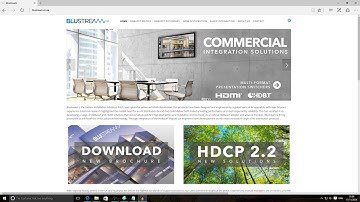 Blustream Tutorial  1 HDBaseT   HDMI Matrix   Network Configuration