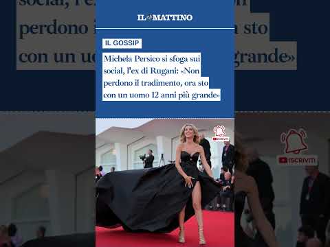 Video Michela Persico si sfoga: «Non perdono il tradimento, ora sto con un uomo 12 anni più grande»