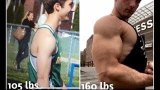 2 Year Natural Body Transformation 17-19 Bodybuildingpowerlifting