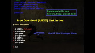 [CS1.6] Gunxpmod [Unlock list] [lvl50] [FREE DOWNLOAD]