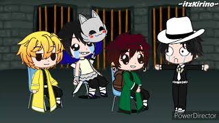 if the three idiots got kidnapped by Micheal Jackson😌(Gacha Club)