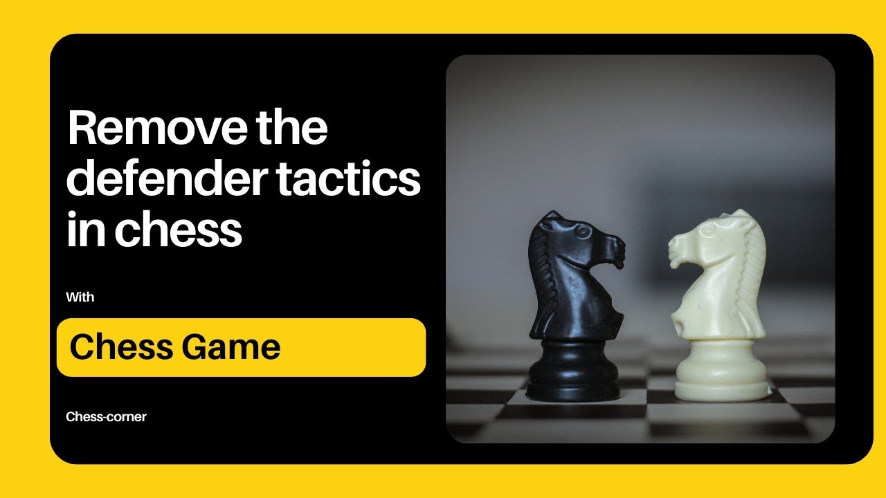 Remove the defender tactics | English opening 