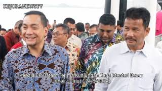 Kepala Bp Batam Terima Kunjungan Kerja Menteri Besar Johor
