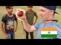 AMERICAN playing CRICKET in INDIA!